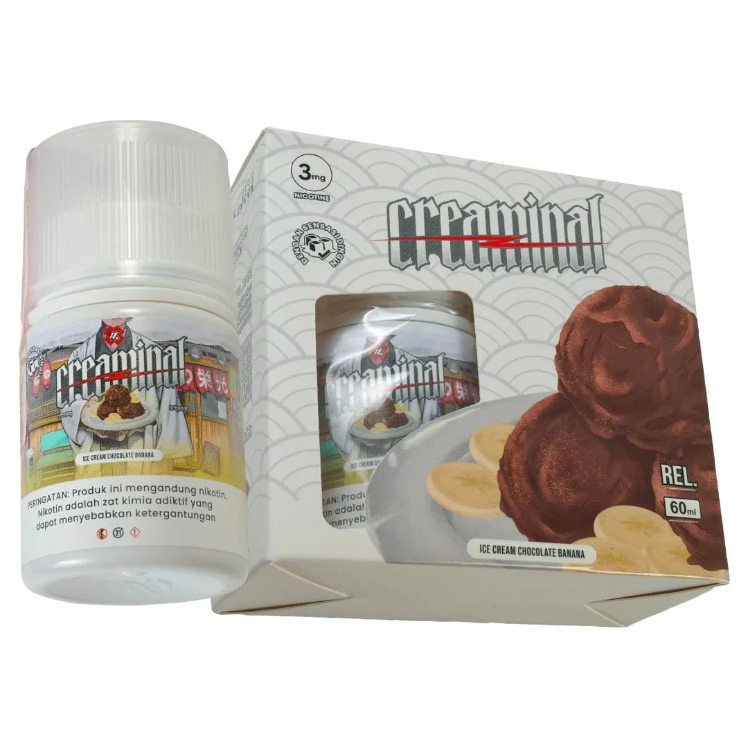 Creaminal - ICE Cream Chocolate Banana 60ML