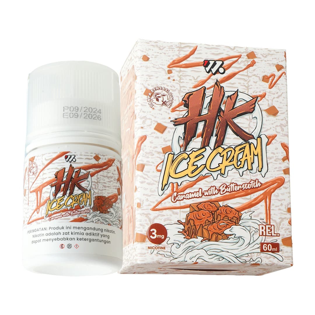Happi Krunch ICE Cream - Caramel Butterscotch 60ML