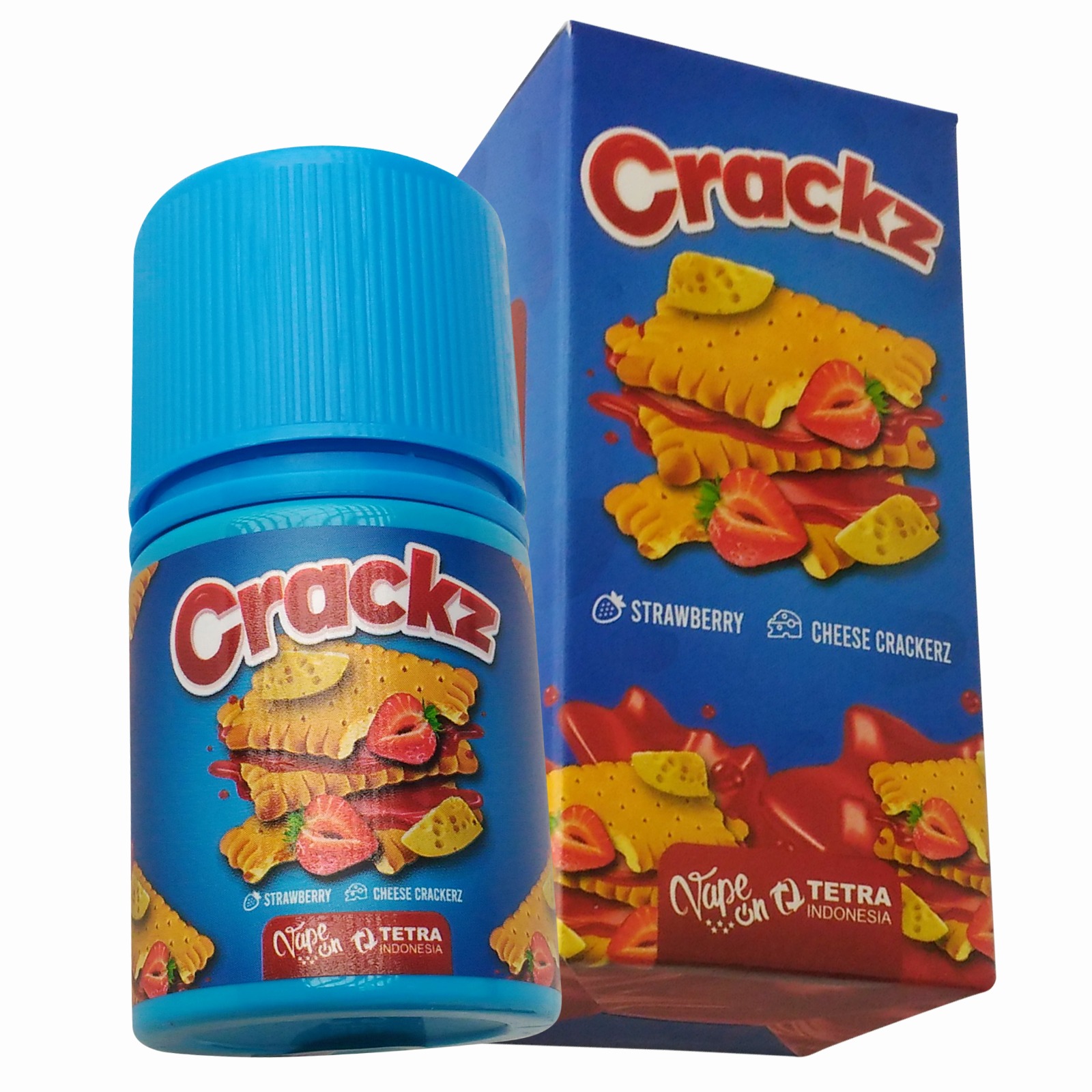 CRACKZ V1 – STRAWBERRY CHEESE CRACKERZ 60ML