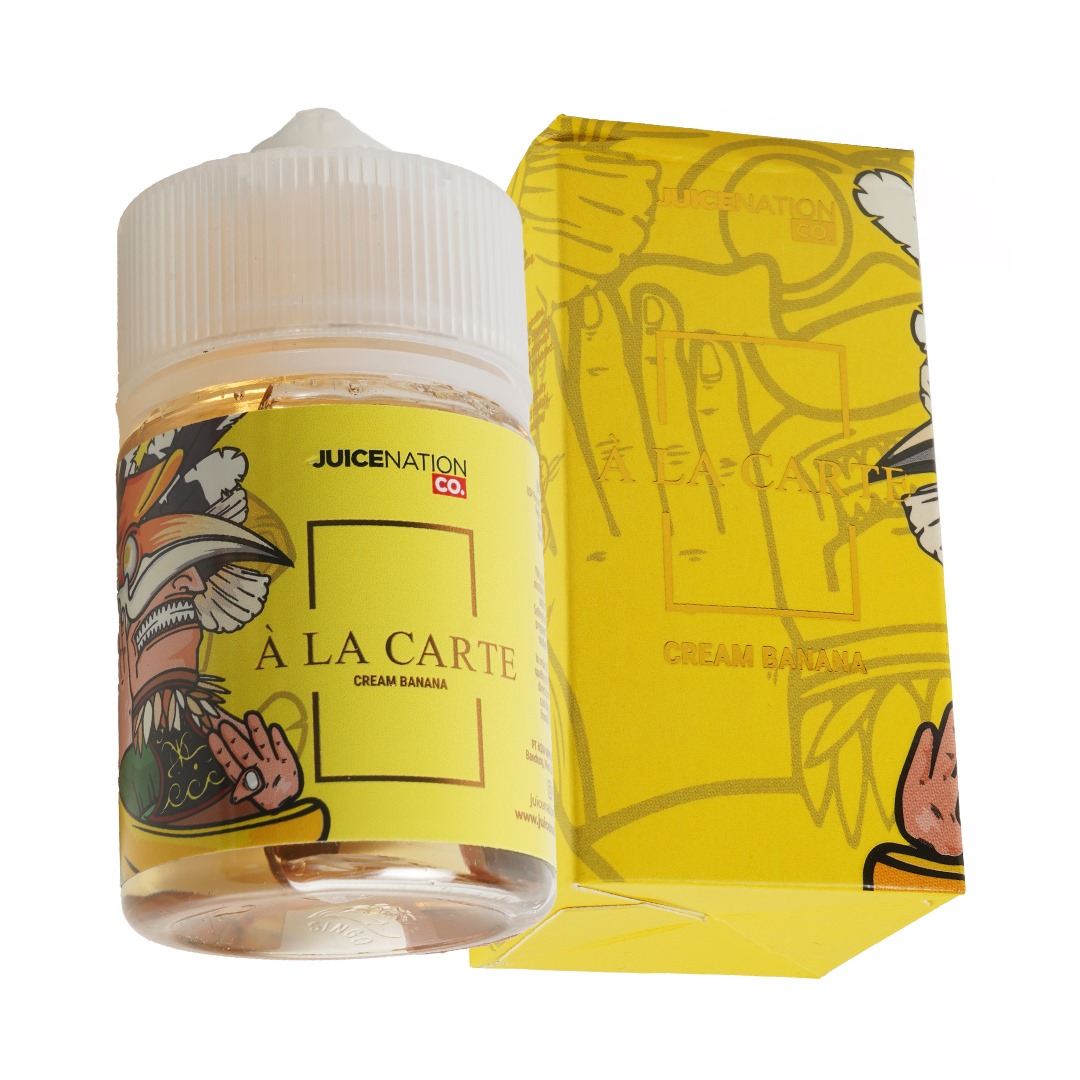 A LA CARTE – CREAM BANANA 60ML