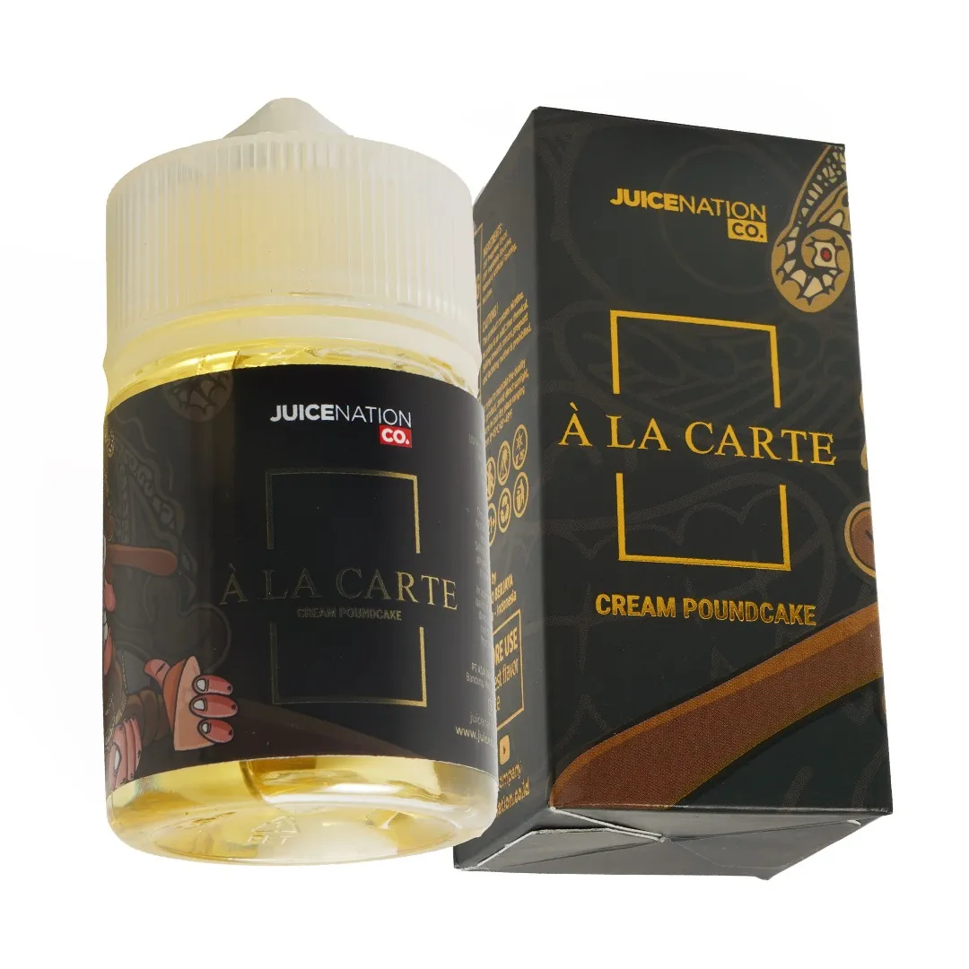 A LA CARTE – CREAM POUNDCAKE 60ML