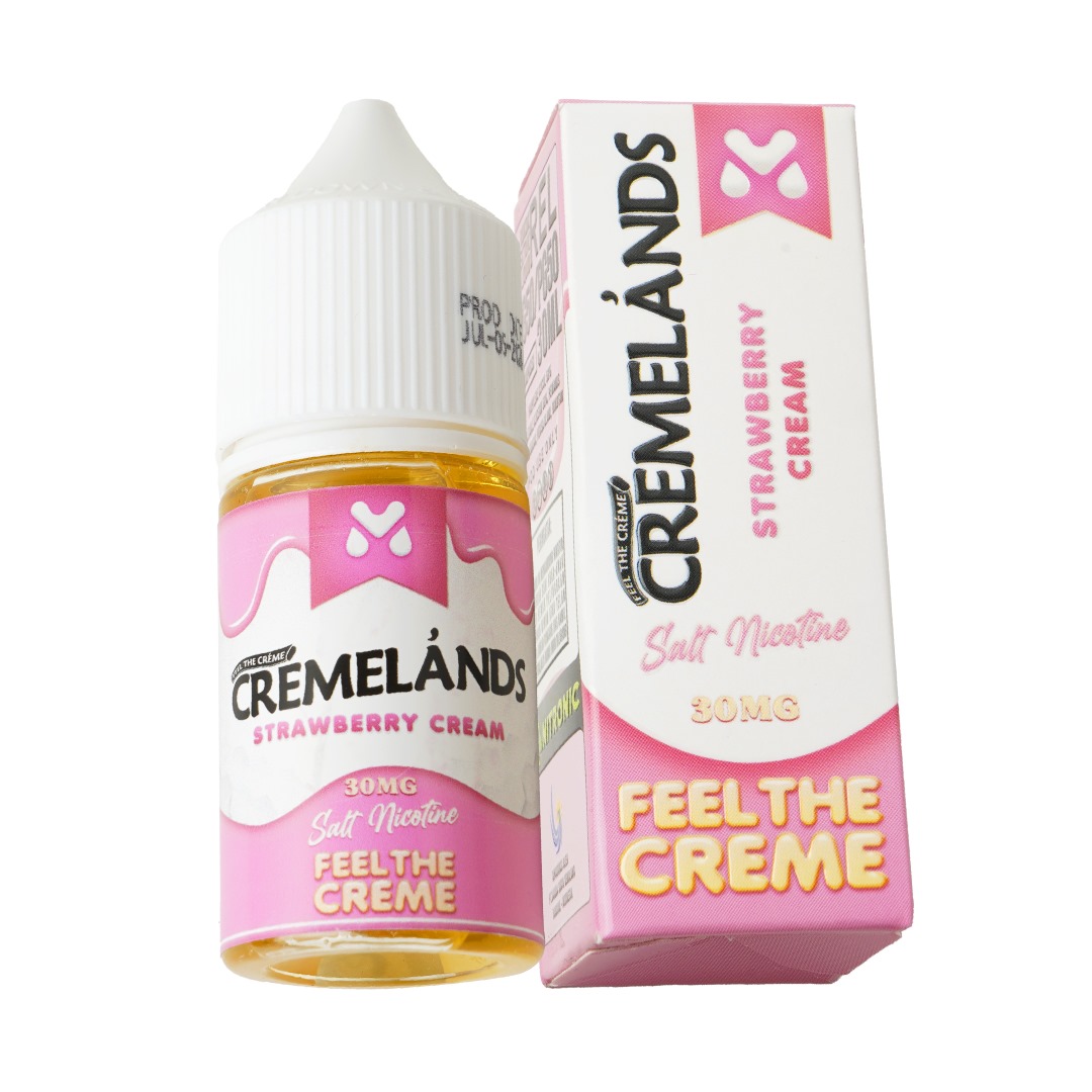 CREMELANDS – STRAWBERRY CREAM 30ML – 30MG