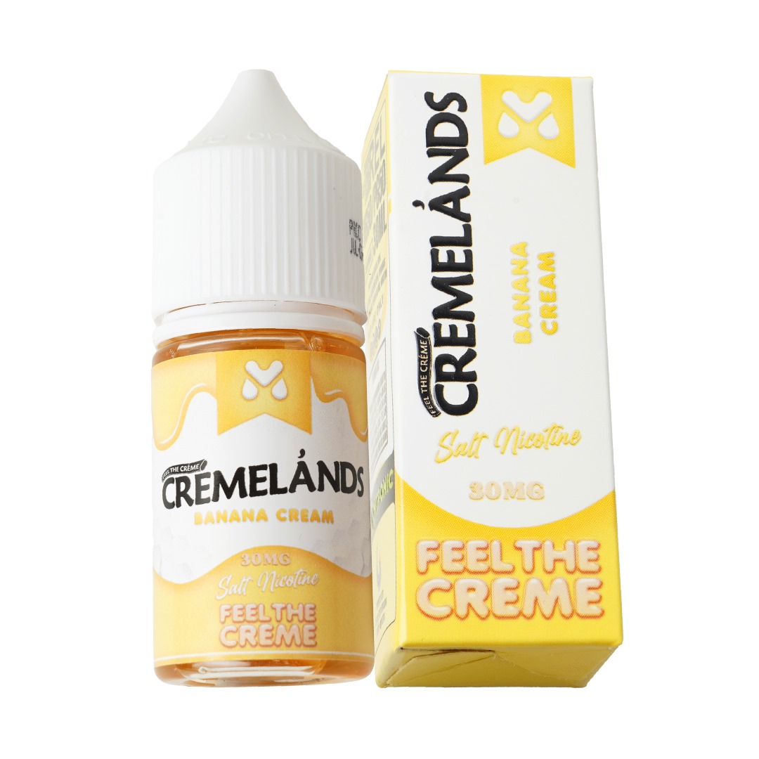 CREMELANDS – BANANA CREAM 30ML – 30MG