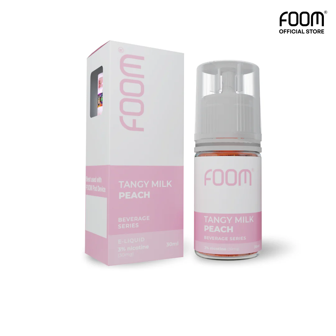 FOOM - TANGY MILK PEACH 30ML - 30MG