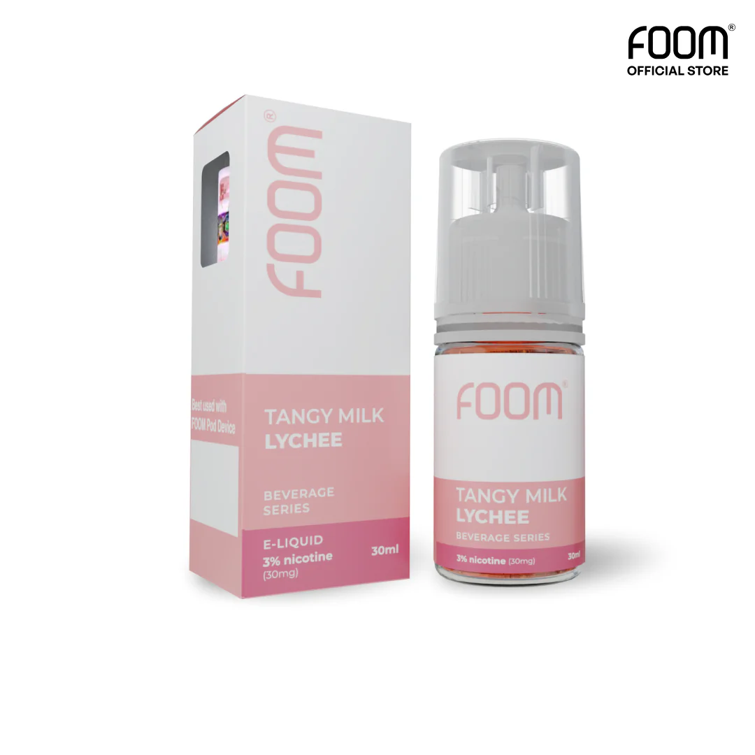 FOOM - TANGY MILK LYCHEE 30ML - 30MG
