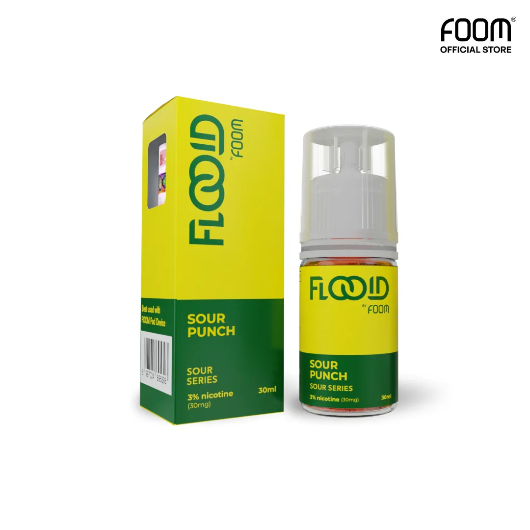 FLOOID FOOM – SOUR PUNCH 30ML – 30MG